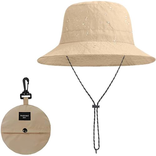 Kalanka-Femme Chapeau Soleil Pliable Anti Uv Vacances Alpinisme Outdoor Étanche Casquette De Voyage Ete Randonnée