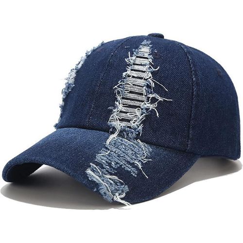 Kalanka-Casquette Baseball Vintage Lavé En Détresse Hommes Femmes Réglable Trucker Cap Golf Papa Chapeaux