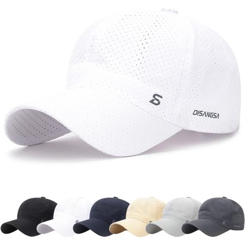 Kalanka-Casquette Homme En Premium Coton Femme Baseball Coton Anti-Soleil Cap Avec Brodée Été Unisexe Réglable Casquettes Sport Extérieur Sunhat Chapeau Pour Grosses