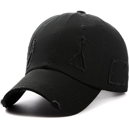 Kalanka-Casquette Baseball Vintage Lavé En Détresse Hommes Femmes Réglable Trucker Cap Golf Papa Chapeaux
