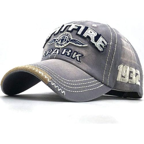Kalanka-Casquette Vintage Hommes Retro Casquette De Baseball Cap Snapback Hip Hop Plat Cap Rétro Chapeau Sports De Plein Air Alphabet Broderie Casquette Femmes