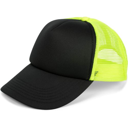Kalanka-Casquette En Maille 5 Panneaux Unisexe, Casquette De Camionneur, Casquette De Baseball, Fermeture Réglable Par Clic Et Snap 04023007