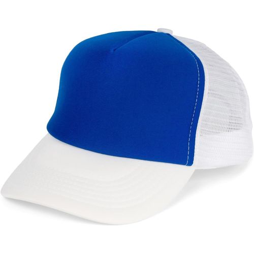 Kalanka-Casquette En Maille 5 Panneaux Unisexe, Casquette De Camionneur, Casquette De Baseball, Fermeture Réglable Par Clic Et Snap 04023007