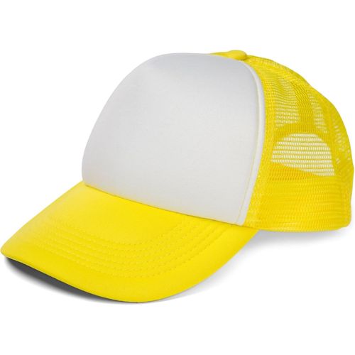 Kalanka-Casquette En Maille 5 Panneaux Unisexe, Casquette De Camionneur, Casquette De Baseball, Fermeture Réglable Par Clic Et Snap 04023007