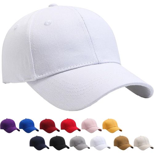 Kalanka-Casquette De Baseball Pour Homme Et Femme, 100% Coton, Taille Unique, Casquettes Sport Baseballs, Coton Anti Soleil Baseball Cap, Casquette Ajustable Homme Et Femme Hip Hop Chapeaux