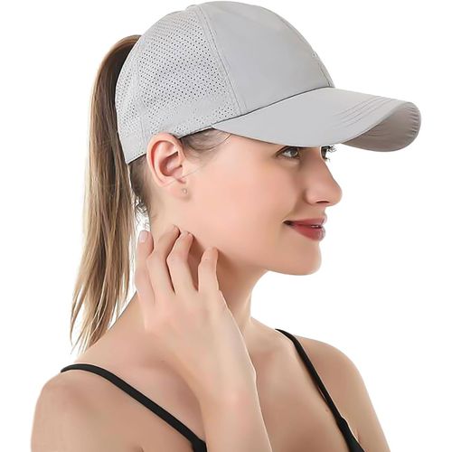 Kalanka-Casquette De Baseball À Séchage Rapide Pour Femme - Casquette De Sport Réglable Pour Femme, Casquette De Course Avec Trous De Ventilation, Casquette De Fitness