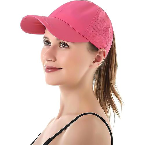 Kalanka-Casquette De Baseball À Séchage Rapide Pour Femme - Casquette De Sport Réglable Pour Femme, Casquette De Course Avec Trous De Ventilation, Casquette De Fitness