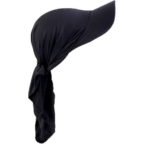 Kalanka-Casquette Femme Foulard Avec Visière Turban Casquettes De Baseball Attachées Pour Le Soleil