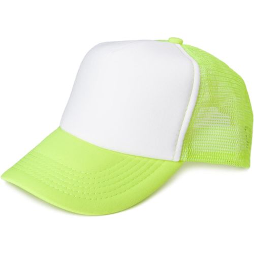Kalanka-Casquette En Maille 5 Panneaux Unisexe, Casquette De Camionneur, Casquette De Baseball, Fermeture Réglable Par Clic Et Snap 04023007