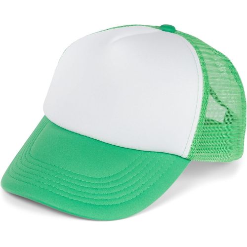Kalanka-Casquette En Maille 5 Panneaux Unisexe, Casquette De Camionneur, Casquette De Baseball, Fermeture Réglable Par Clic Et Snap 04023007