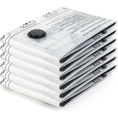 Kalanka-Sacs De Rangement Sous Vide 6 Pièces (60x40 Cm) Réutilisables - Gain De Place Maximal Pour Literie, Couettes, Couvertures Et Voyage - Gh83-4
