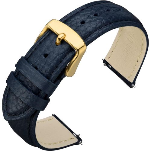 Eryi-Bracelet De Montre, Bracelets De Remplacement Cuir 16mm 18mm 19mm 20mm 22mm À Libération Rapide Pour Femme Homme