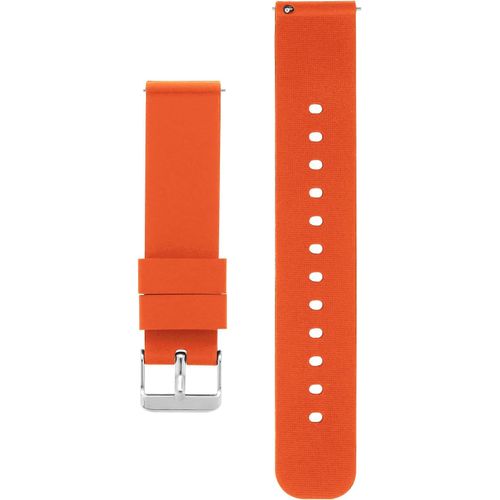 Eryi-Bracelets De Montre En Silicone, Sangles De Rechange En Caoutchouc Souple Imperméables À Dégagement Rapide Avec Boucle En Acier Inoxydable Plaqué Argent(22mm-Vert Armée)