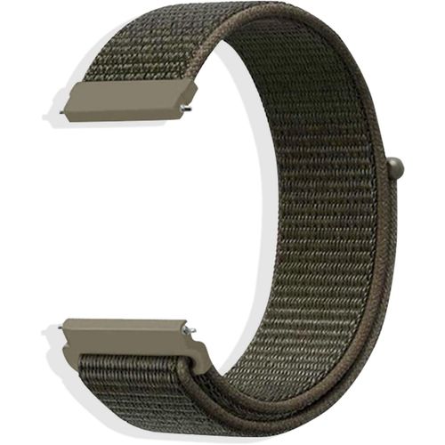 Eryi-Bracelet Pour 18mm 20mm 22mm Nylon Remplacement En Réglable Bracelets, Banda De Montre De Rechange En Libération Rapide Pour Femme/Homme - Vert