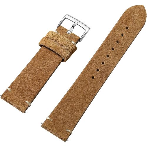 Eryi-Bracelet De Montre Rétro Fait À La Main, Bracelet De Rechange En Cuir Vintage À Libération Rapide, Largeur Au Choix : 20 Mm, 22 Mm