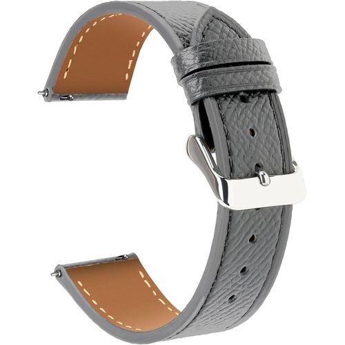 Eryi-Bracelet De Montre En Cuir Véritable Textured Cuir Dégagement Rapide Bande De Remplacement 12mm 14mm 16mm 18mm 20mm 22mm Pour Femme Homme