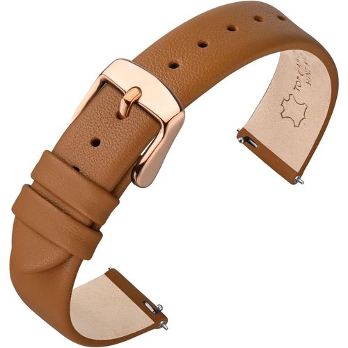 Eryi-Bracelet De Montre En Cuir Véritable Pour Homme Femme, Dégagement Rapide, Bande De Remplacement 12mm 13mm 14mm 16mm 18mm 20mm 22mm