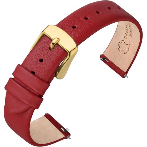 Eryi-Bracelet De Montre En Cuir Véritable Pour Homme Femme, Dégagement Rapide, Bande De Remplacement 12mm 13mm 14mm 16mm 18mm 20mm 22mm