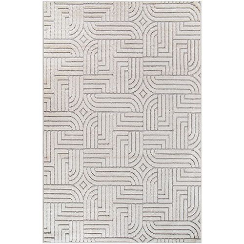 Grand Tapis Design Contemporain et Moderne - Beige (290x200 cm) - Thessaly Beige