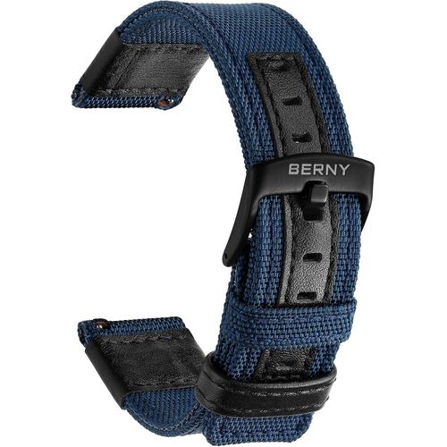 Eryi-Premium Bracelet En Nylon Tressé Pour Hommes Et Femmes Bracelet De Montre À Libération Rapide - 20 Mm, 22 Mm, 24 Mm