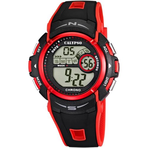 Eryi-Mixte Digital Quartz Montre Avec Bracelet En Plastique K5610/5
