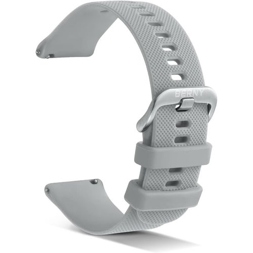 Eryi-Bracelet De Montre En Silicone Bracelet De Rechange En Caoutchouc Souple À Attache Rapide Pour Hommes Et Femmes Multicolore-22 Mm