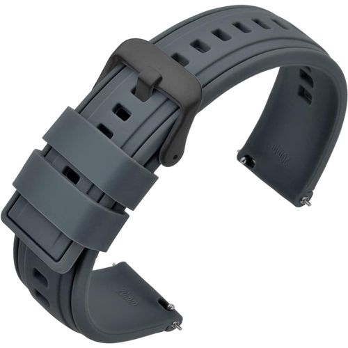 Eryi-Bracelet De Montre En Silicone Pour Femme Homme 18mm 20mm 22mm, Bracelet De Remplacement À Libération Rapide
