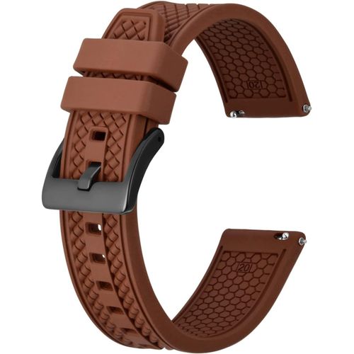 Eryi-Bracelets De Montre Pour Hommes, Bracelet En Caoutchouc Fluoré Haute Performance Avec Dégagement Rapide, 18mm 20mm 22mm
