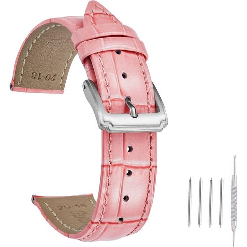 Eryi-Bracelets, Bracelet En Cuir De Veau De Rechange De Grain Pour Les Femmes Hommes 18mm 19mm 20mm 21mm 22mm