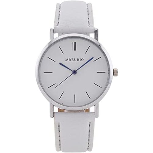 Eryi-Montre Pour Étudiant - Unisexe - En Cuir Synthétique - Minimaliste - Pour Les Étudiants - Simplicité - Sports De Plein Air - Montre À Quartz