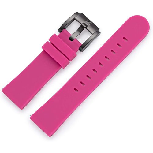 Eryi-Marc Coblen Bracelet De Montre En Silicone 22 Mm Avec Boucle Noire