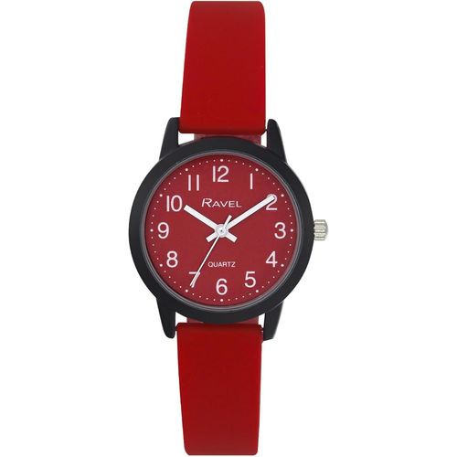 Eryi-- Montre-Bracelet En Silicone Pour Femme « Summer In Black » - Quartz Analogique - R1813