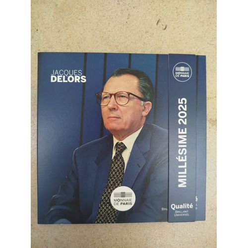Miniset Jacques Delors. Monnaie De Paris. 2025