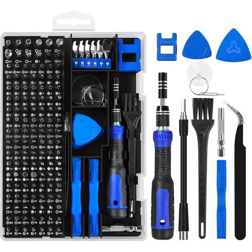 Eryi-Jeu De Tournevis,Kit D'outils De Réparation De Tournevis De Précision 160-En-1 Kit D'outils De Réparation Professionnel Pour Iphone/Téléphone Portable/Ordinateur/Tablette/Pc/Électronique Etc