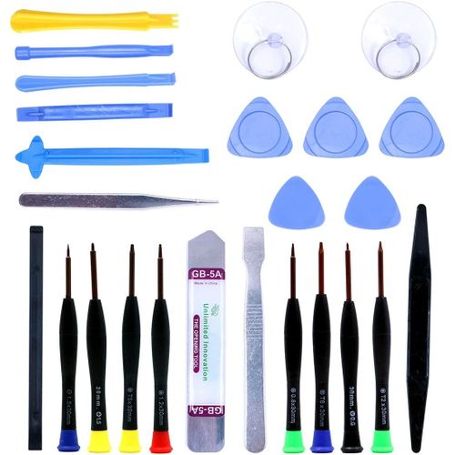 Eryi-Jeu De Tournevis Universel 20 En 1 Kit D'outils De Réparation Électronique Professionnel Pour La Plupart Des Smartphones Et Ordinateurs