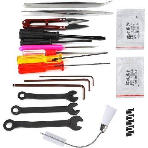 ERYI-Kit D'Outils Pour Machine À Coudre Surjeteuse, Vis Brosse, Tournevis Cruciforme/À Fente, Clés Pour Machine À Coudre Surjeteuse