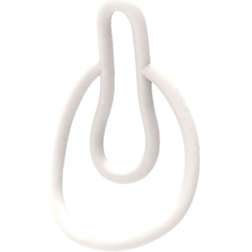 Eryi-Résine Hommes Chasteté Clip Sissy Chastity Clip Pénis Sextoys Dispositif De Chasteté Ceinture De Chasteté Pour Hommes (White)
