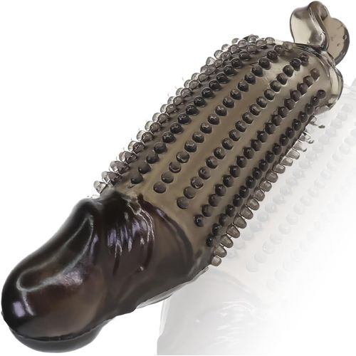 Eryi-Manchon Pénien Agrandissement Du Pénis Allonge Le Pénis De 4,5 Cm Gaine Pénienne Manchette Pénienne Noir Extension Pénienne Manchons Pénis Manchettes Péniennes Gaines Péniennes Fops N07-2