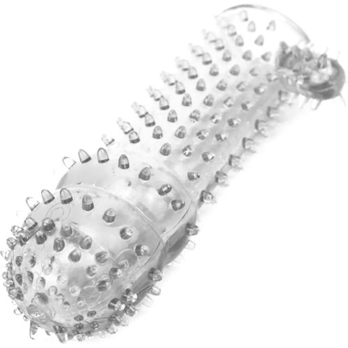 Eryi-Manchon Pénien 10.5 Cm Agrandissement Du Pénis Allonge Le Pénis Gaine Pénienne Manchette Pénienne Transparent Extension Pénienne Manchons Pénis Manchettes Péniennes Gaines Péniennes Fops N07-4
