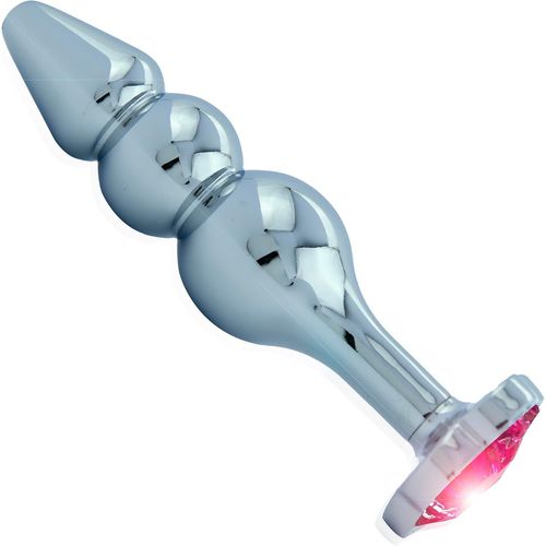 Eryi-Boules Anales Et Anal Beads Longueur 11,3 Cm, ¿2,7 Cm Chapelet Anal En Métal Pour Femmes Chaîne Anale Absorbant Chaleur Et Froid Boules Anales Pour Hommes Et Femmes Sex Toy Anal Beads Fops S37-1