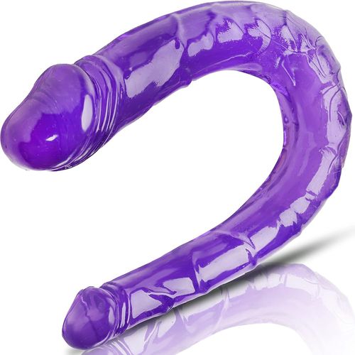 Eryi-Sex Toy¿S Femme Dildo Double Face Flexible 29cm ¿1-3cm Double Stimulation Gode Anal Et Vagin Gode Femme Sex Veines Bombées Godemichets Sextoy Femme Sex Toys Anals Gode Realiste Sextoys Fops D28