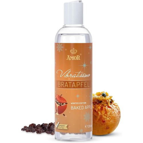 Eryi-Play Gel Pomme Cuite Au Four 250 Ml I Lubrifiant Avec Parfum De Pomme Au Four I Lubrifiant À Base D'eau I Lubrifiant En Gel Pour Jouets En Silicone & Préservatifs En Latex