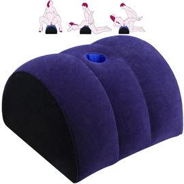 Eryi-Oreiller De Position Sexe Monture Pour Gode - Jouet Sexe Pour Couple Coussin Sexe Gonflable Jeux Sexuels Pour Couples Femmes Coussin De Position Point G Mobilier Érotique Pour Couples (Bleu)