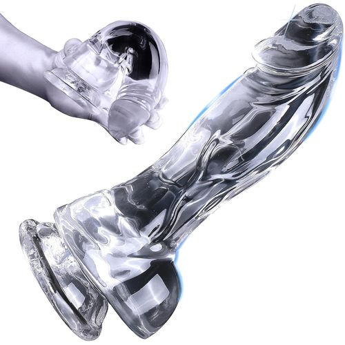 Eryi-Gode Realiste Avec Ventouse,Gode Ceinture Xxl Enorme,Plug Femme Homme Débutante,Jouet Sexuel Pour Adultes Offrant Des Plaisirs Intenses Sex Toys (M)