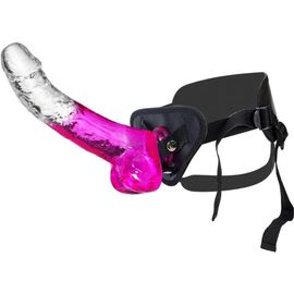 Eryi-Harnais De Petits Godes Réalistes Et Sangle De Sexe Portable Strap-On 19cm Gode Jouet Sexuel Débutant Adulte Pour La Masturbation Féminine Jouet Sexuel Mignon Lesbienne