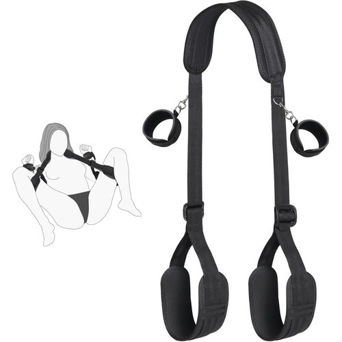Eryi-Sex Toy¿S Femme Bdsm De Bondage Pour Couple,Menottes Sexy Jouets Érotiques,Ceinture De Bondage Réglable Bdsm Menottes Métal Adulte,Sex Games Adultes Couples Pour Jeux Érotiques
