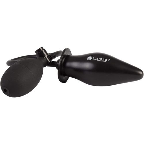 Eryi-Plug Anal De Pompe Anal De Luxe (Ø 4,5 Cm - 6 Cm), Plug Anal En Silicone Pour Le Gonflage, Souple Et Robuste, Facile À Utiliser, Sm Un Jouet Sexuel Pour Femmes Et Hommes (Noir)