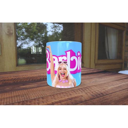 ERYI-Tasse Personnalisée Barbie. Idéal Pour Les Fans Du Film De Mode Tous Les Amateurs De La Célèbre Poupée Barby