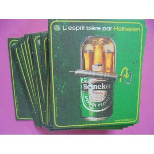 Lot De Sous De Verres - Sous Bocks Heineken - Neufs