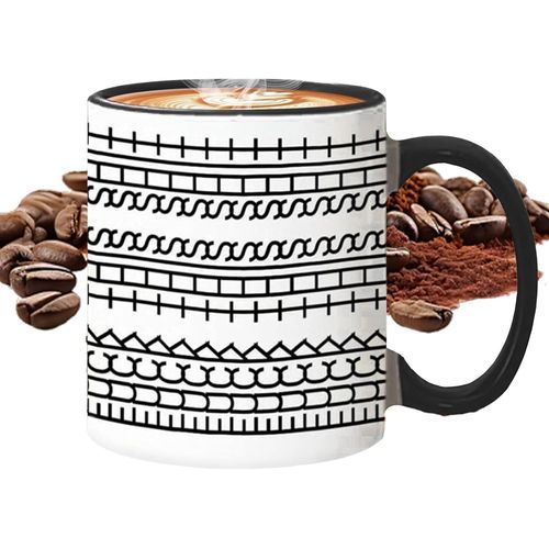 Eryi-Fuck This Shit Tasse À Café En Céramique Au Design Élégant Avec Anse Isolante, Idéale Pour Les Boissons Chaudes Et Froides, Parfaite Pour Le Café Et Le Thé